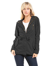 Load image into Gallery viewer, Design by Olivia Women's Military Anorak Safari Hoodie Jacket Army Camo2 S