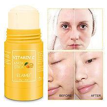 Load image into Gallery viewer, Vitamin C Mask for Face, Face Cleansing Mask with Vitamin C for Moisturizing, Improving Facial Dullness and Deep Pore Cleansing Fits for Men and Women