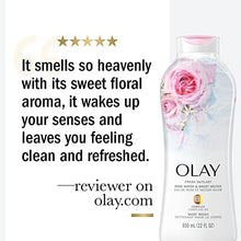Load image into Gallery viewer, Olay Fresh Outlast Body Wash with B3, Rose Water and Sweet Nectar, 22 Fl Oz (Pack of 4)