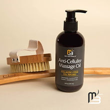 Load image into Gallery viewer, M3 Naturals Anti Cellulite Massage Oil Infused with Collagen and Stem Cell Natural Lotion Help Tighten Skin Tone