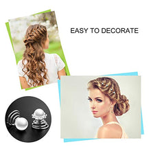 Load image into Gallery viewer, 40 Pieces Spiral Hair Pins Swirl Hair Twists Coils Rhinestone Hair Spiral Jewelry Hair Pin Clip Accessories for Wedding Bridal Party Favors, 8 Styles