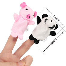 Load image into Gallery viewer, JOYIN 28 Packs Valentines Day Gift Cards Prefilled with Animal Finger Puppet and Heart Box Set for Kids Party Favors, Classroom Exchange Prizes, Valentine’s Greeting Cards