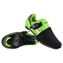 Load image into Gallery viewer, ROCKBROS Cycling Shoe Covers Toe Covers Winter Toe Warmers Cycling Overshoes Protectors Kevlar Black 1 Pair L/XL(7-12US)