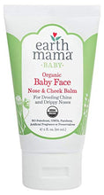 Load image into Gallery viewer, Organic Baby Face Nose & Cheek Balm for Dry Skin by Earth Mama | Natural Petroleum Jelly Alternative, 2-Fluid Ounce