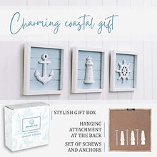 Load image into Gallery viewer, Nautical Wall Decor Set and Bathroom Accessories