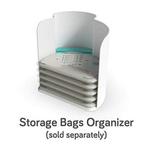 Load image into Gallery viewer, Nanobébé 100 Breastmilk Storage Bags Refill Pack – Fast, Even Thawing & Warming – Breastfeeding Supplies Lay Flat to Save Space & Track Pumping – Breastmilk Bags for Freezer or Fridge
