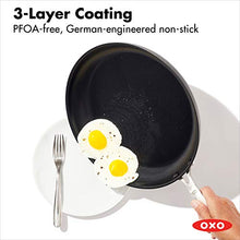Load image into Gallery viewer, OXO Good Grips Pro Nonstick Dishwasher Safe Black Frying Pan, 12"