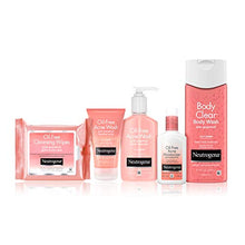 Load image into Gallery viewer, Neutrogena Oil Free Acne Facial Moisturizer with.5% Salicylic Acid Acne Treatment, Pink Grapefruit Acne Fighting Face Lotion for Breakouts, Non-Greasy & Non-Comedogenic, 4 fl. oz