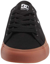 Load image into Gallery viewer, DC mens Manual Skate Shoe, Black/Gum, 10.5 US