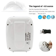 Load image into Gallery viewer, WinBridge WB001 Rechargeable Ultralight Portable Voice Amplifier Waist Support MP3 Format Audio for Tour Guides, Teachers, Coaches, Presentations, Costumes, Etc.-Black