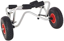 Load image into Gallery viewer, Kayak Trolley Cart with Airless Tires - 140LB Capacity for Transporting Kayak, Paddleboard, SUP, Canoe – Aluminum Frame by RAD Sportz (White)