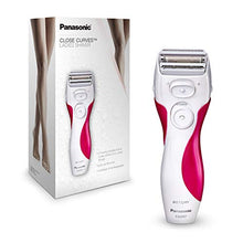 Load image into Gallery viewer, Panasonic Electric Shaver for Women, Cordless 3 Blade Razor, Pop-Up Trimmer, Close Curves, Wet Dry Operation, Independent Floating Heads - ES2207P