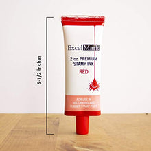 Load image into Gallery viewer, Self Inking Stamp Refill Ink - 2 oz. - Red Ink