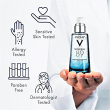 Load image into Gallery viewer, Vichy Mineral 89 Hyaluronic Acid Face Serum, Facial Gel Moisturizer and Pure Hyaluronic Acid Hydrating Serum for Sensitive or Dry Skin