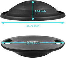 Load image into Gallery viewer, EveryMile Wobble Balance Board, Exercise Balance Stability Trainer Portable Balance Board with Handle for Workout Core Trainer Physical Therapy & Gym 15.7" Diameter No-Skid Surface