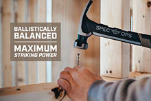 Load image into Gallery viewer, Spec Ops - SPEC-M22CF Tools Framing Hammer, 22 oz, Rip Claw, Milled Face, Shock-Absorbing Grip, 3% Donated to Veterans Black/Tan
