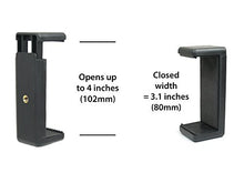 Load image into Gallery viewer, Golf Gadgets - Swing Recording System | Large Device Holder (PHABLET) with Jaws Clamp & Gooseneck Mount. Compatible Large Devices Like iPhone 6/7 Plus, Samsung Galaxy Note, etc.
