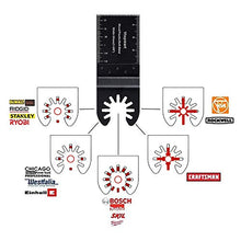 Load image into Gallery viewer, Vtopmart 20 Metal Wood Oscillating Multitool Quick Release Saw Blades Compatible with Fein Multimaster Porter Cable Black & Decker Bosch Craftsman Ridgid Ryobi Makita Milwaukee Rockwell