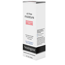 Load image into Gallery viewer, Neutrogena Oil Free Moisture Glycerin Face Moisturizer & Neck Cream for Combination Skin, Lightweight, Oil Absorbing Facial Moisturizer Lotion for a Soft Natural Matte, 4 fl. oz