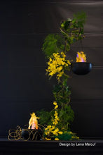 Load image into Gallery viewer, Fortune Products FLM-200 Cauldron Flame Light, 9.75" Bowl Diameter x 4.5" Height