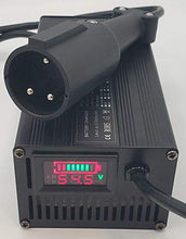 Load image into Gallery viewer, Traktronix 48V Club CAR Golf Cart Battery Charger Large LED Display 48 Volt Round 3 PIN