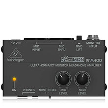 Load image into Gallery viewer, Behringer MicroMON MA400 Ultra-Compact Monitor Headphone Amplifier