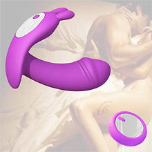 Load image into Gallery viewer, G-Spot Vibrator,Wearable G-Point Vibrator, Clitoral Stimulator Vibrator, Wireless Remote Control Rechargeable Vibrator, Massager with 10 Vibration Modes, Waterproof and Silent, Adult Sex Toy Vibrator