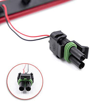 Load image into Gallery viewer, NSLUMO Led Tailgate Light Bar for Chevy Silverado 2500HD 3500HD GMC 2001-2014 54-SMD LED Rear Red Brake Light Red Lens OEM#15248604 15744722