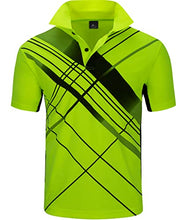 Load image into Gallery viewer, ZITY Golf Polo Shirts for Men Short Sleeve Athletic Tennis T-Shirt Lgreen-M