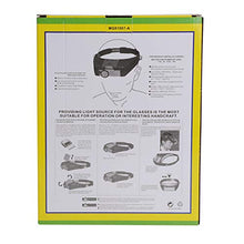 Load image into Gallery viewer, Headband Magnifying Glass with 2 LED Lights Optical Head Wearing Magnifier 1.5X 3X 6.5X 8X Head-Mounted Headset Jewelry Visor Magnifier Glass Loupe for Reading Electronics Watch Repair