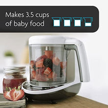Load image into Gallery viewer, Baby Brezza One Step Baby Food Maker Deluxe – Automatically Steams & Blends Homemade Baby Food – Easy Way to Make Organic Food for Infants and Toddlers - Includes 3 Food Pouches & Filling Funnels