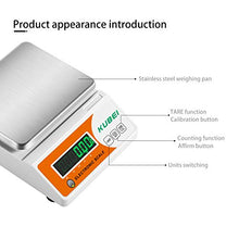 Load image into Gallery viewer, KUBEI High Precision 3kg/0.01g Digital Accurate Grams Scale Analytical Electronic Balance Lab Scale Laboratory Industrial Weighing with Calibration Weight