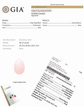 Load image into Gallery viewer, TOP-VRA Jade Stone Egg Yoni Eggs, GIA Certified, Massage Kegel Eggs 3PCS Natural Crystal Beads Chakra Healing Yoga Exercise Eggs To Train Pelvic Muscles Kegel Exercise (Rose Quartz)