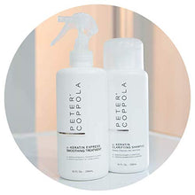Load image into Gallery viewer, Peter Coppola a-Keratin Express Smoothing Kit – Keratin Treatment Kit – Includes Clarifying Shampoo and Keratin Smoothing Treatment – Repairs and Shields Hair – Frizz-Free Healthy Hair, 10 oz