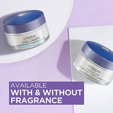 Load image into Gallery viewer, L'Oreal Paris Collagen Daily Face Moisturizer, Reduce Wrinkles, Face Cream, Fragrance Free 1.7 oz