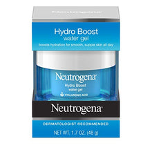 Load image into Gallery viewer, Neutrogena Hydro Boost Hyaluronic Acid Hydrating Water Gel Daily Face Moisturizer for Dry Skin, Oil-Free, Non-Comedogenic & Dye-Free Face Lotion, 1.7 fl. oz