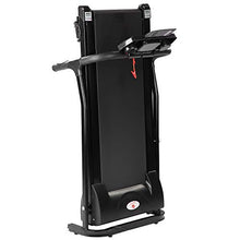 Load image into Gallery viewer, Fitnessclub 2HP Folding Treadmill Electric Motorized Power 12KM/H Running Fitness Machine with W/PAD Holder,Hand Grip Pulse Sensor for Home, Gym, Walking Jogging Cardio Fitness Exercise Trainer