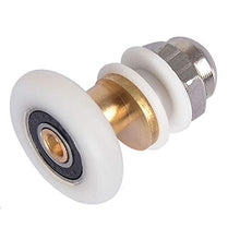 Load image into Gallery viewer, Sliding Door Pulleys Glass Bearing Rollers Shower Door Rollers Replacement Bathroom Pan Glass for Sliding Door Sliding Door Rollers Replacement Shower Door Hardware Installation Kit (diameter 19 mm)
