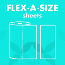 Load image into Gallery viewer, Amazon Brand - Presto! Flex-a-Size Paper Towels, Huge Roll, 12 Count = 30 Regular Rolls