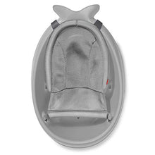 Load image into Gallery viewer, Skip Hop Baby Bath Tub, 3-Stage Smart Sling Tub, Moby, Grey