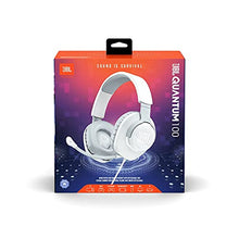 Load image into Gallery viewer, JBL Quantum 100 - Wired Over-Ear Gaming Headphones - White