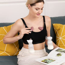 Load image into Gallery viewer, Momcozy Double Lactation Massager Warming for Breastfeeding, Pumping, Heat & Vibration for Improve Milk Flow, Breastfeeding Essentials for Clogged Ducts, Engorgement
