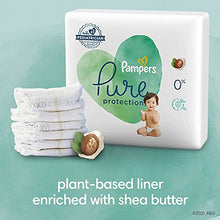 Load image into Gallery viewer, Diapers Newborn/Size 0 (<10 lb), 76 Count - Pampers Pure Protection Disposable Baby Diapers, Hypoallergenic and Unscented Protection, Super Pack (Packaging & Prints May Vary)