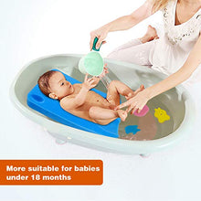 Load image into Gallery viewer, HALLO Baby Bath Sponge Soft Infant Bath Mat Newborn Cushion Odor Free (Blue)