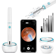 Load image into Gallery viewer, Ear Wax Removal, Ear Cleaner with Camera, Ear Wax Removal Tool with 1080p HD, Wireless Otoscope with Light, Ear Wax Removal Kit for iPhone,ipad, Android Phones