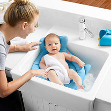 Load image into Gallery viewer, Skip Hop Baby Bath Tub, Newborn Softspot Sink Bather, Moby, Blue