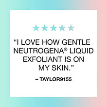 Load image into Gallery viewer, Neutrogena Skin Perfecting Daily Liquid Facial Exfoliant with 9% AHA/PHA Blend for Normal & Combination Skin, Smoothing & Brightening Leave-On Exfoliator, Oil- & Fragrance-Free, 4 fl. oz