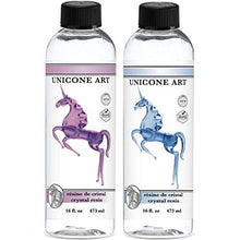 Load image into Gallery viewer, Unicone Art Epoxy Resin Kit, Crystal Clear, High Gloss, Odor Free, Premium Quality, Easy 1:1 Mixing, Jewelry Making, Casting Resin, Art Resin (32 oz. set)