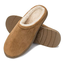Load image into Gallery viewer, COASIS Men's Comfort Memory Foam Slippers House Shoes Warm Plush Lining for Indoor/Outdoor
