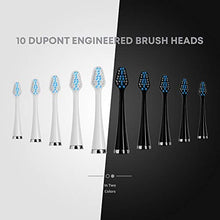 Load image into Gallery viewer, AquaSonic DUO Dual Handle Ultra Whitening 40,000 VPM Wireless Charging Electric ToothBrushes - 3 Modes with Smart Timers - 10 DuPont Brush Heads & 2 Travel Cases Included